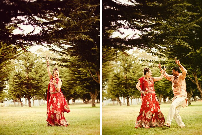 Indian couple dancing indianwedding 010 Bhavani + Suriyan San Francisco Indian Engagement