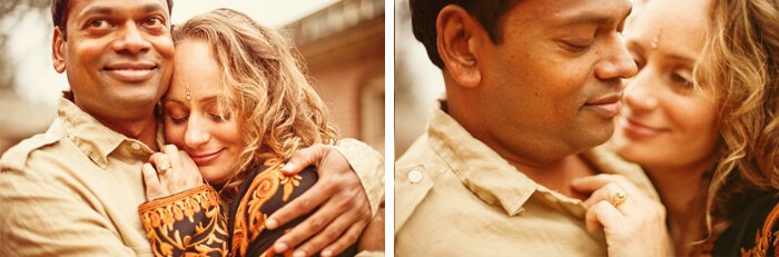 biracial indian couple indianwedding 015 Bhavani + Suriyan San Francisco Indian Engagement