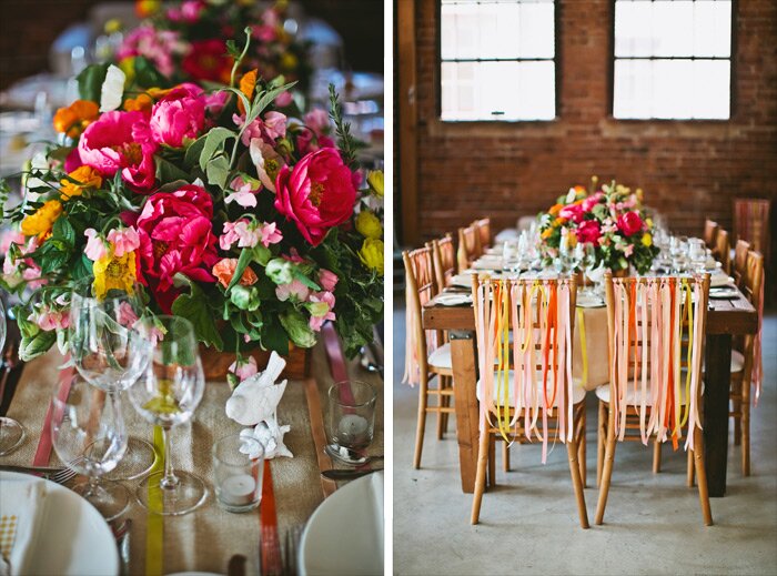 Bright pink and yellow wedding ideas by Sacramento wedding photographer, Tinywater Photography Sacramento wedding photographer 0003 Tinywater Sacramento Chic Soiree!