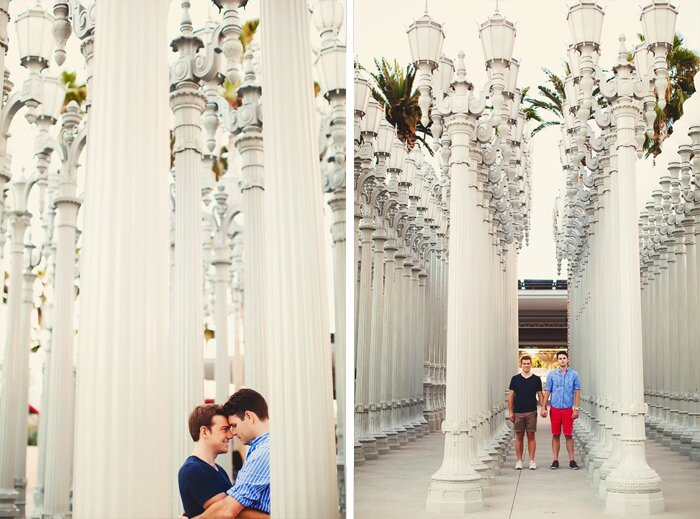 Los Angeles engagement photos at LACMA by Tinywater Photography los angeles engagement photos 0008 Nick & Jason: Los Angeles Engagement Session