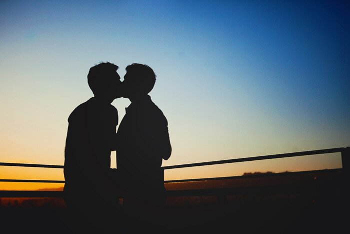 Los Angeles engagement photos at sunset by Tinywater Photography los angeles engagement photos 0013 Nick & Jason: Los Angeles Engagement Session